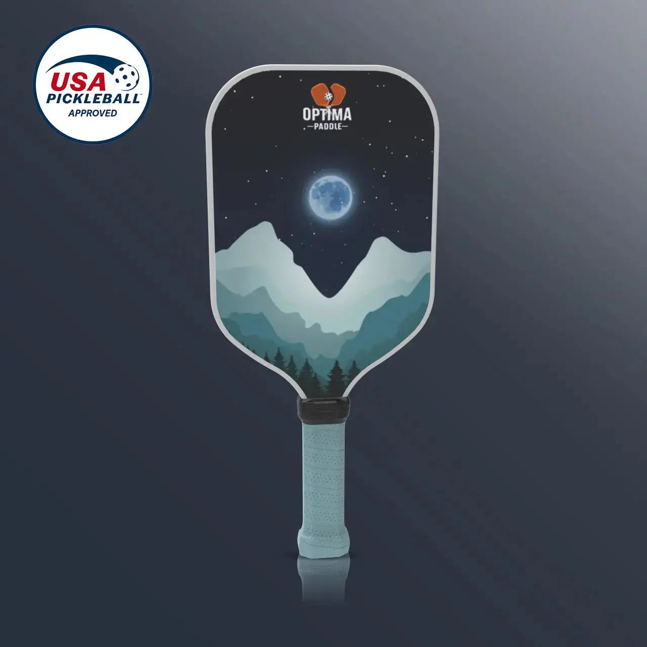 Midnight Ascent Pickleball Paddle Optima Paddle